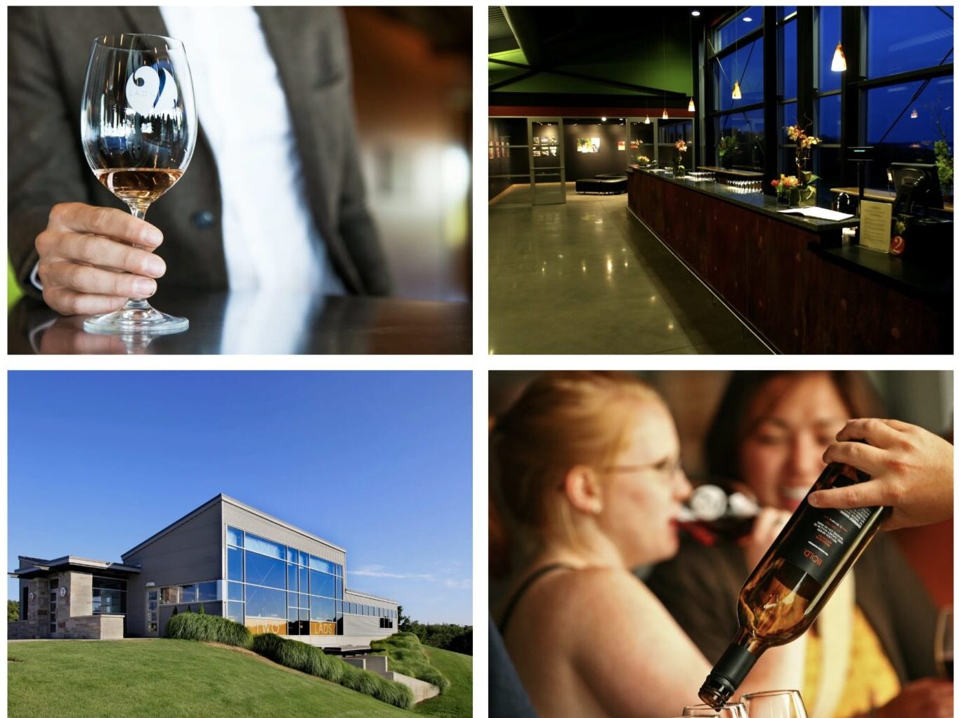 2.) Tour and Tasting at 2 Lads Winery on the Beautiful Mission Peninsula for a party of 6